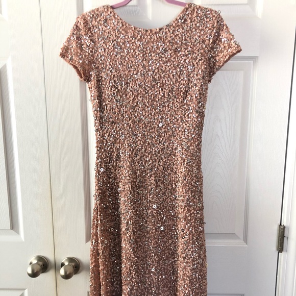 Adrianna Papell | Dresses | Adrianna Papell Rose Gold Gown | Poshmark Adrianna Papell | Dresses | Adrianna Papell Rose Gold Gown | Poshmark